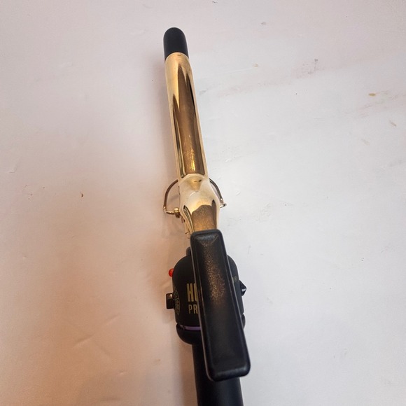 Hot Tools Professional Model 1101 Gold Curling Iron 1 Inch Long Lasting Curls - Picture 7 of 7
